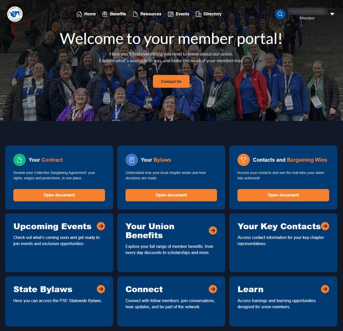 eMembership member portal